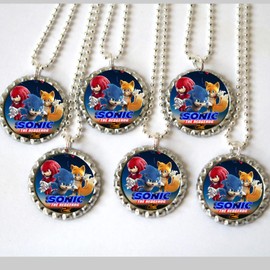 Unbranded Sonic 2 Movie 30 Necklaces Necklace Birthday party favors gifts for Goody Bags