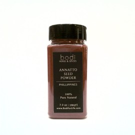 bodi : Annatto Seed Powder | 7oz to 5lb | 100% Pure Natural Hand Crafted (7 Oz)