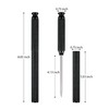 Stainless Steel Ice Pick with Safety Cover, Pick Tool for