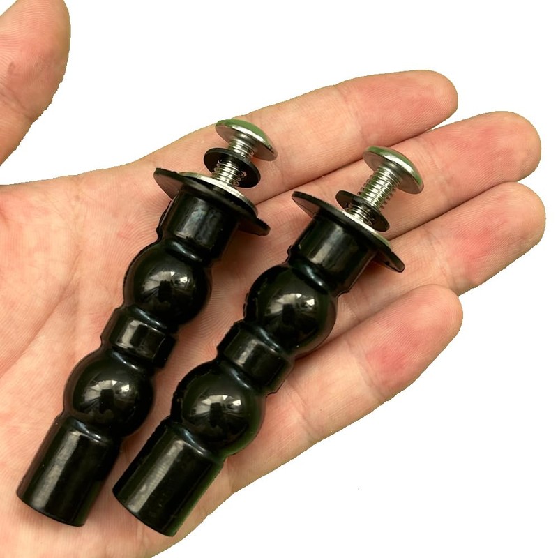 2 Pack Universal Toilet Seat Hinge Bolt Screw Blind Hole