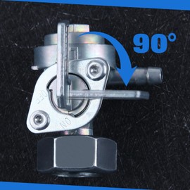 GOLD DEER Fuel Gas Tank Switch M16x1.5mm Gasoline Tank Fuel Switch Valve Pet Cock Gas Tank Generator Petocock Fuel Cock Generator Fuel Tank Shutoff Valve Fuel Shutoff Valve Fuel Shutoff Valve Pet Cock