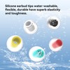 5 Pairs KBEAR 07 Ear Tips, KINBOOFI Silicone Eartips Earbuds