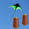 SquEqu 2 Roll Kite String 1000 Feet Braided Line Twine