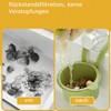 2 PCS Sieb für Spülbecken, Abtropfkorb für Spülbecken Set, Spülbeckensieb,Praktischer