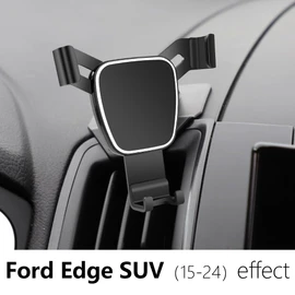 musttrue Car Phone Holder for 2015-2024 Ford Edge SUV Auto Accessories Navigation Bracket Interior Decoration Mobile Cell Phone Mount