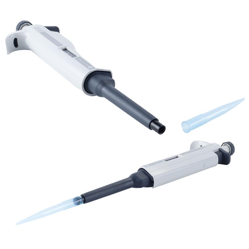 Ausi High-Accuracy Automatic Micropipette – 100μl-1000μl Adjustable, Single-Channel for Laboratory