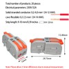 Plug Connector, 1 in 2 Aug Compact Splice Connector with