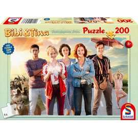 Schmidt Spiele Puzzle 56236 - Bibi und Tina zum Film 4, Tohuwabohu, 200 Teile