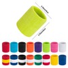 ONUPGO 6 Pack Wrist Sweatbands Tennis Wrist Bands Cotton Sweatbands