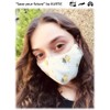Handmade fashion face mask - reusable - washable - 4