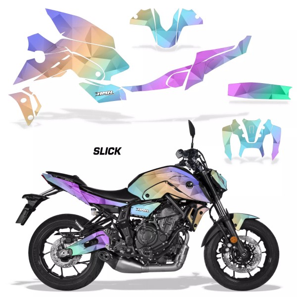 AMR Racing Street Bike Graphic Decals Stickers For Yamaha MT-07
