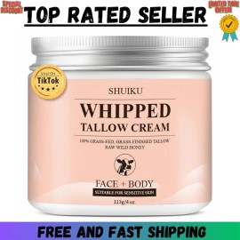 Beef Tallow for Skin with Honey Balm – All-Natural Moisturizer  Face, Body & Han