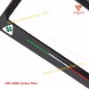 Exotic Carbon Fiber Alfa Romeo Quadrifoglio Logos Only with Italy