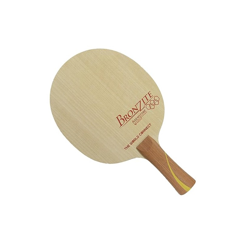 The World Connect Gemstone Table Tennis Racket Bronzite FL Flare