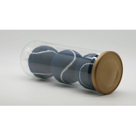 Price's Tube of 3 Colour tennis balls(1 x 3 Blue balls)