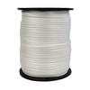 3/16 inch White Dacron Polyester Rope - 500 Foot Spool