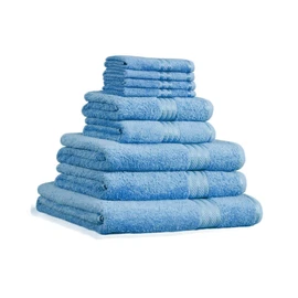 Bentley Priory Linens Hand Towels (2 PACK) for Bathroom Supreme Range 500GSM Super Soft Cotton Pack of 2 Absorbent and Quick Dry Hand Towels Set 50 x 85cm (COBALT)