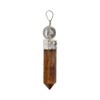 ROCKING GIFTS Tiger's Eye Pendant with Quartz Dial