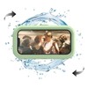 Shower Phone Holder, 360° Rotating, Fits 4"–7" Phones:_green