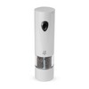 Peugeot PHENIX White Lacquered Stainless Steel Electric Adjustable Pepper Mill,