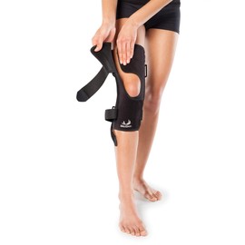 Wraparound Compression Supportive Knee Brace for Patellofemoral Pain and Patella Tracking Disorders - by BioSkin (XL)