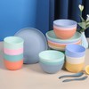 Wheat Straw 8pcs Set Kitchen Dinnerware Bowl Sets Dinnerware Tableware