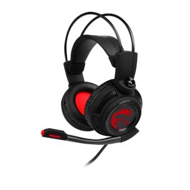 MSI Gaming Headset with Microphone, Enhanced Virtual 7.1 Surround Sound, Intelligent Vibration System (DS 502)                                        