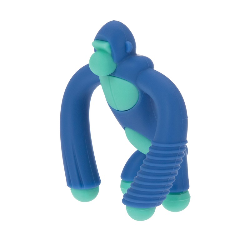 Nuby Geo Zoos Massaging Teether - Baby Teething Toy -