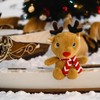 Christmas Beanie Pals Plush Soft Toys Eco-Friendly 100% Recycled (Reindeer)