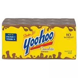 Yoo-Hoo (40 Pack) Yoo-hoo Chocolate Milk Drink with Rich Calcium & Vitamin D, 6.5 Fl Oz