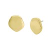 Robert Lee Morris Womens Sculpted Disc Stud Earrings