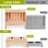 3 in 1 Extra Large Rabbit Hay Feeder with Litter