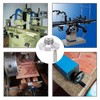 Lathe Handwheel 80mm Aluminum Alloy Hand Wheel with Crank Handle