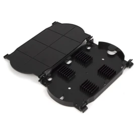 kenable Splice Cable Tidy Management Enclosure Cassette with Lid for 24 Fibre Cables