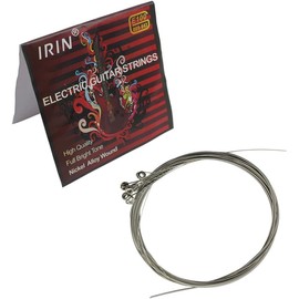 Cuerdas para guitarra eléctrica, 3 juegos completos con núcleo de acero inoxidable, aleación de níquel, cabeza de cuentas niquelada, incluye E-1st B-2nd G-3rd D-4th A-5th E-6th