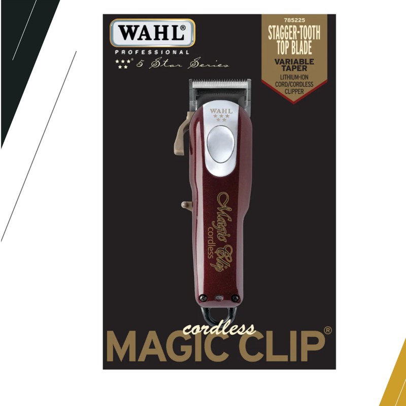 Wahl Magic Clip Cordless Clipper, Red