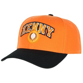 South Park Kenny Embroidered Character Design Adult Adjustable Snapback Hat Baseball Cap OSFM Multicolored