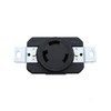 Maxmoral NEMA L6-30R Flush Mounting Locking Receptacle, Twist Lock Socket/Outlet