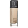 Maybelline Fit Me Dewy + Smooth Foundation, Porcelain, 1 fl.