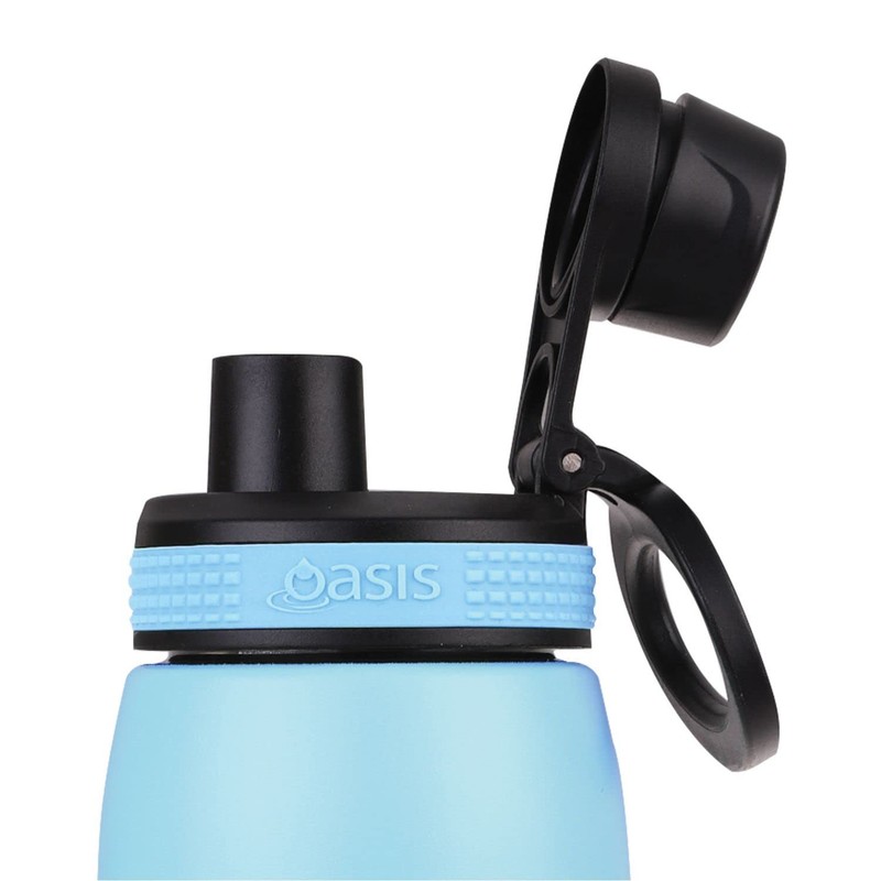 Oasis Stainless Steel Double Wall Insulated Sports Bottle with Screw