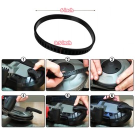 (3-pk) 650721 00 Bandsaw Rubber Tires Replacement for Dewalt Band Saw Tires A02807 DCS374 DWM120 DW328 DW328K DW 329 DW329K D28770 Type 1