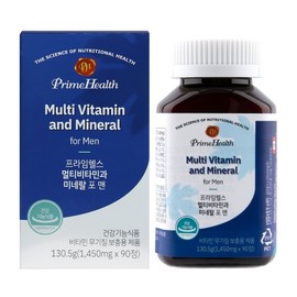 Prime Health Multivitamin & Mineral for Men 1450mg x 90 Tablets / 프라임헬스 멀티비타민과 미네랄 포맨 1450mg x 90정