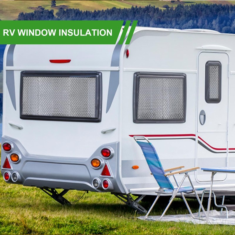 AGHITG Bubble Reflective Window Insulation for Winter,36"(W) X 10 Ft(L)