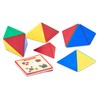Betzold - Magnetwürfel aus 24 farbigen Tetraedern - Geometrie-Bausatz Mathematik