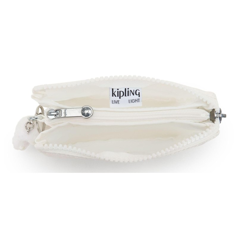 Kipling Creativity S Small Purse, Pouches, Cases, Pure Alabaster (White)