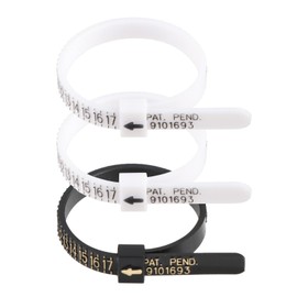 3 Pcs Ring Sizing Kit: Durable Finger Reusable and Accurate Sizer, Perfect Fit for Unisex Tool 1-17 USA Rings Size