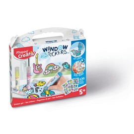 Maped Creativ 907036 Kit per Creare Adesivi in Gel per Finestre
