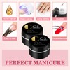 Landrain Pack of 2 15 ml UV Nail Gel for