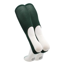 TCK 9 Inch Solid Baseball Stirrups (Dark Green, Large)
