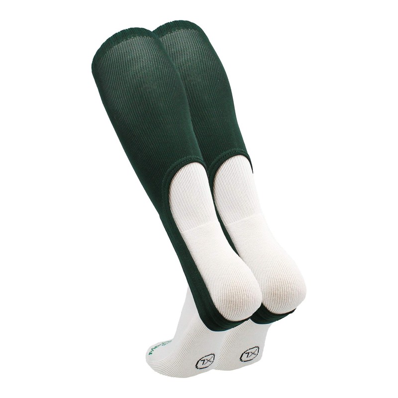 TCK 9 Inch Solid Baseball Stirrups (Dark Green, Large)
